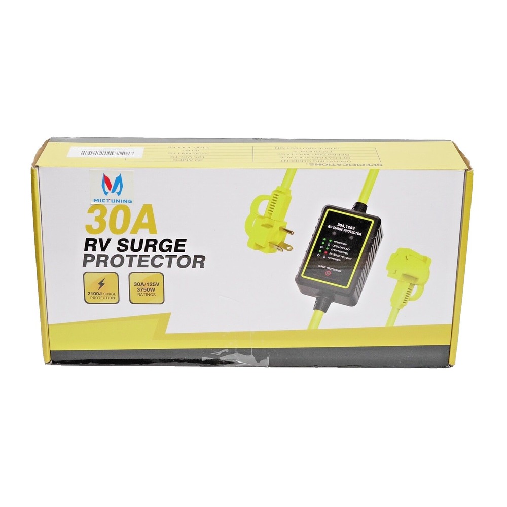 RV Surge Protector Circuit Analyzer Tester 125V 30Amp MICTUNING Camper Motorhome